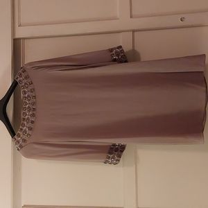 Aluce + Olivia Dress Small Silk w Spandex